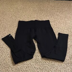 Set Active Black Leggings